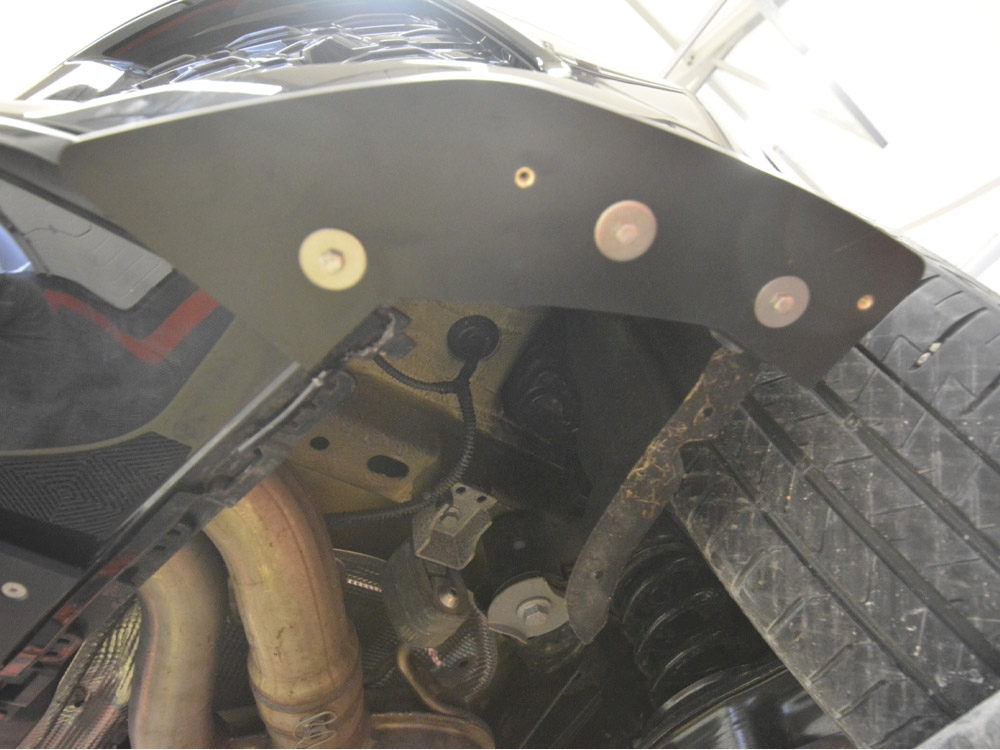 Street PRO Rear Side Splitters + Flaps Audi RS3 Sportback 8Y