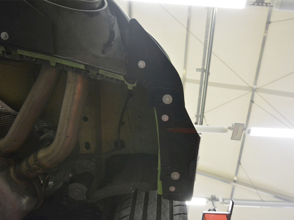 Street PRO Rear Side Splitters (+flaps) Audi RS3 Sedan 8Y (2020-)