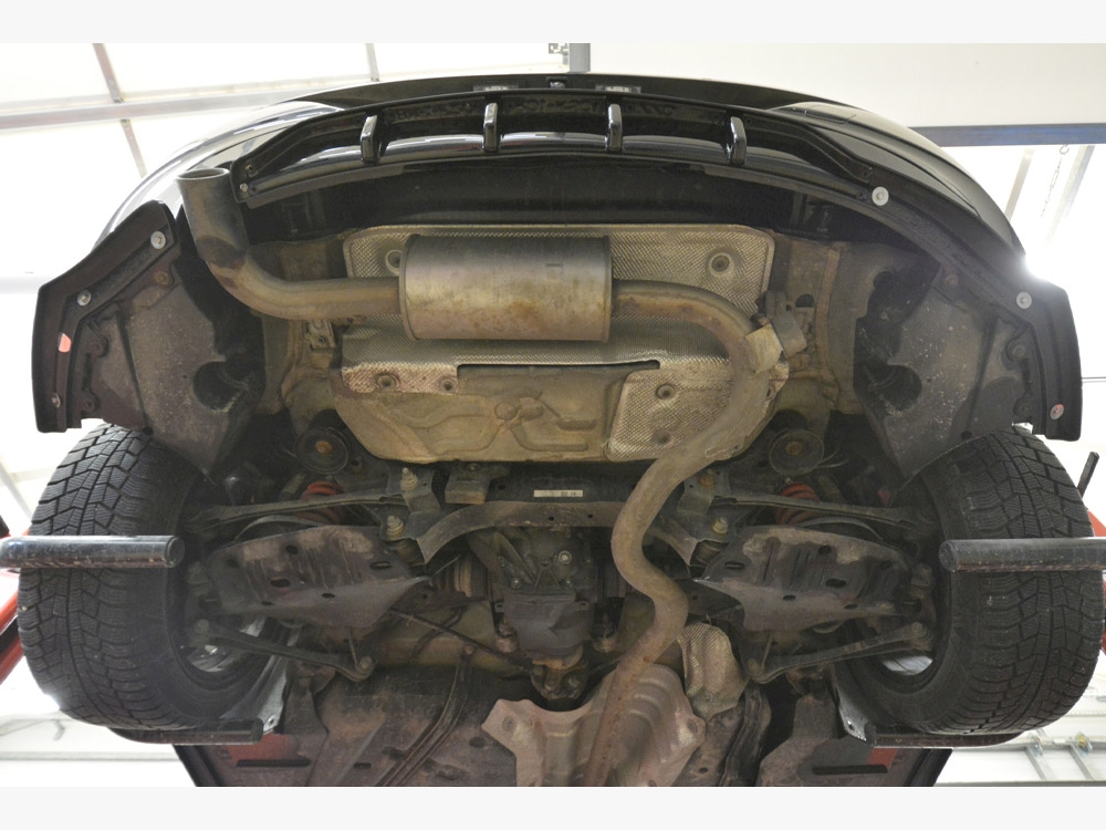 Central Rear Splitter (Vertical Bars) BMW 1 F20