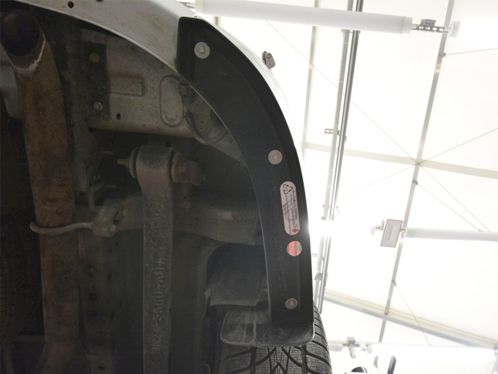 Rear Side Splitters Ford Transit Custom ST-Line Mk1 Facelift