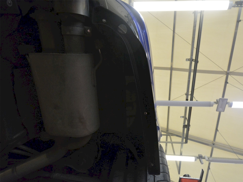 Rear Side Splitters Lexus GS F Mk4 Facelift