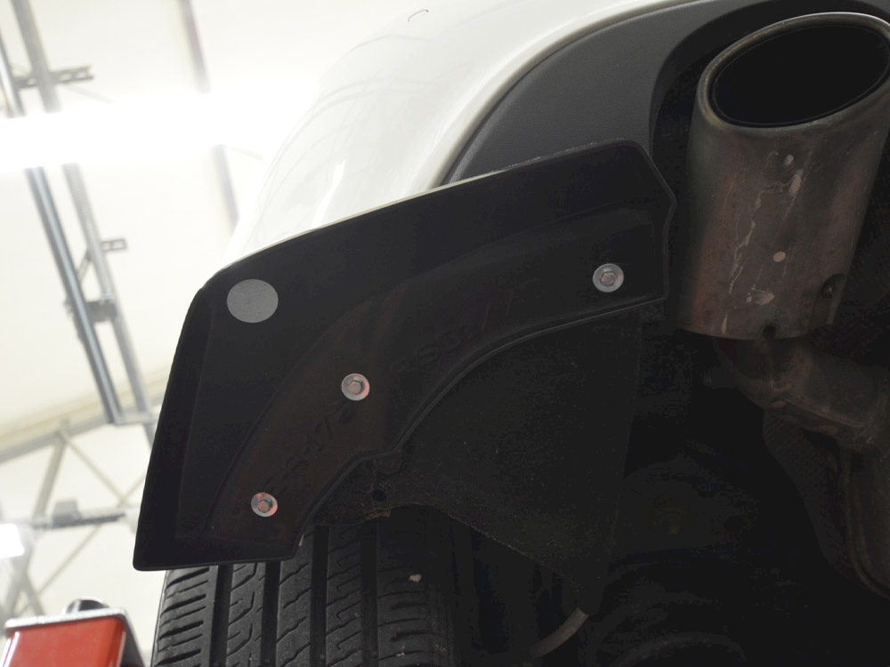 Rear Side Splitters V.2 Mercedes A W176 (2012-2015)