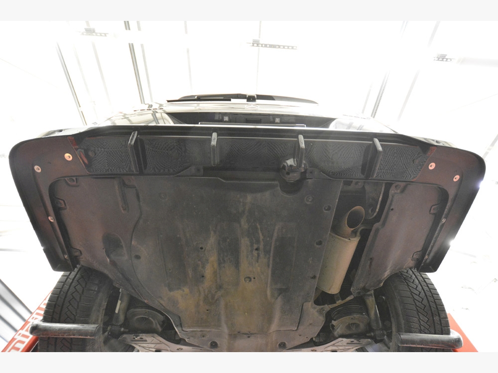 Rear Splitter (Vertical Bars) Mercedes V-Class AMG-Line W447 Facelift