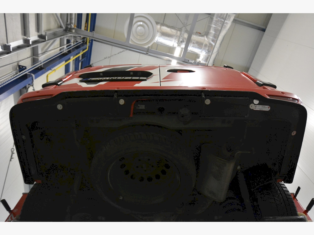 Rear Splitter (Vertical Bars) Mercedes Long / V Long W447 Facelift