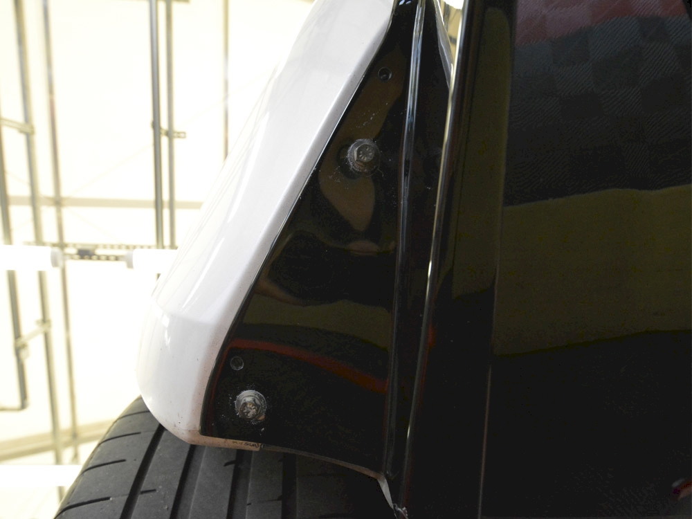 Rear Side Splitters V.2 Tesla Model 3