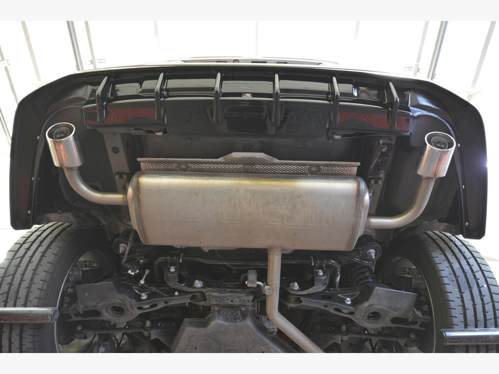 Rear Splitter (Vertical Bars) Toyota RAV4 Mk5