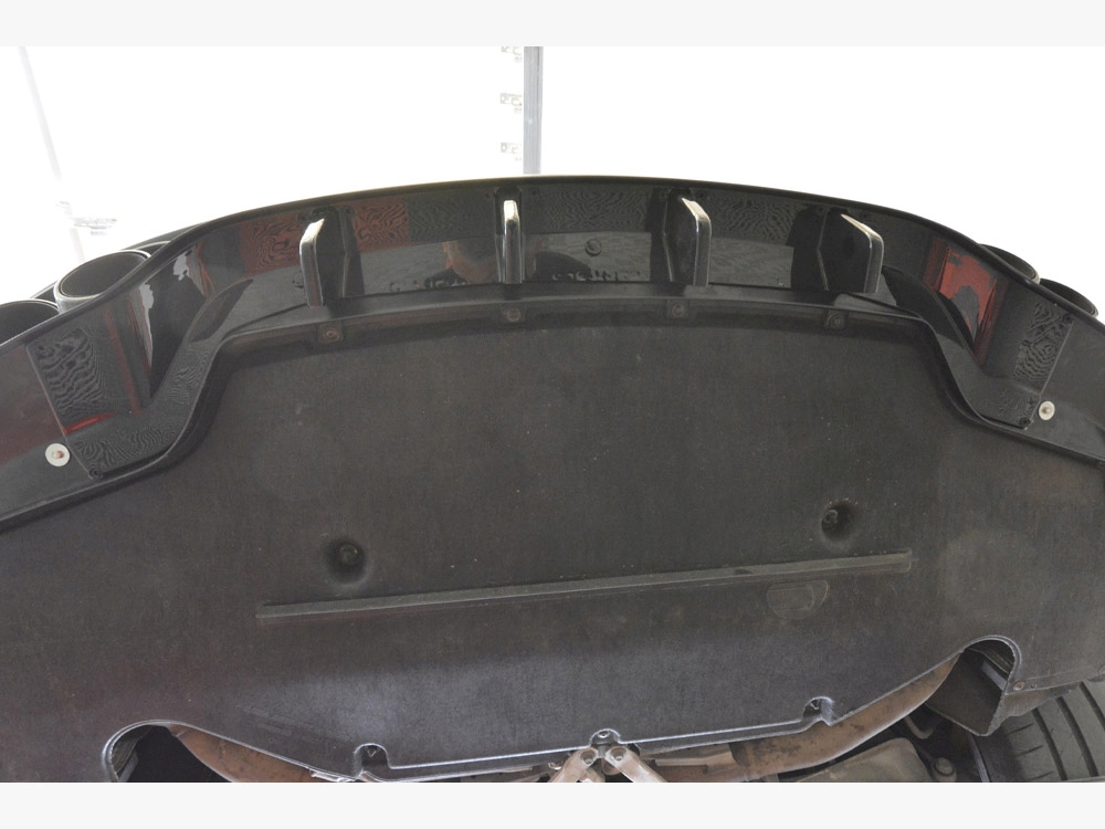 Rear Splitter (Vertical Bars) Porsche Panamera Turbo S E-Hybrid / Panamera E-Hybrid / Panamera 4S 971