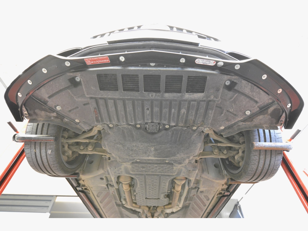 Front Splitter V.1 Mercedes-AMG C63 Sedan / Estate W205 Facelift