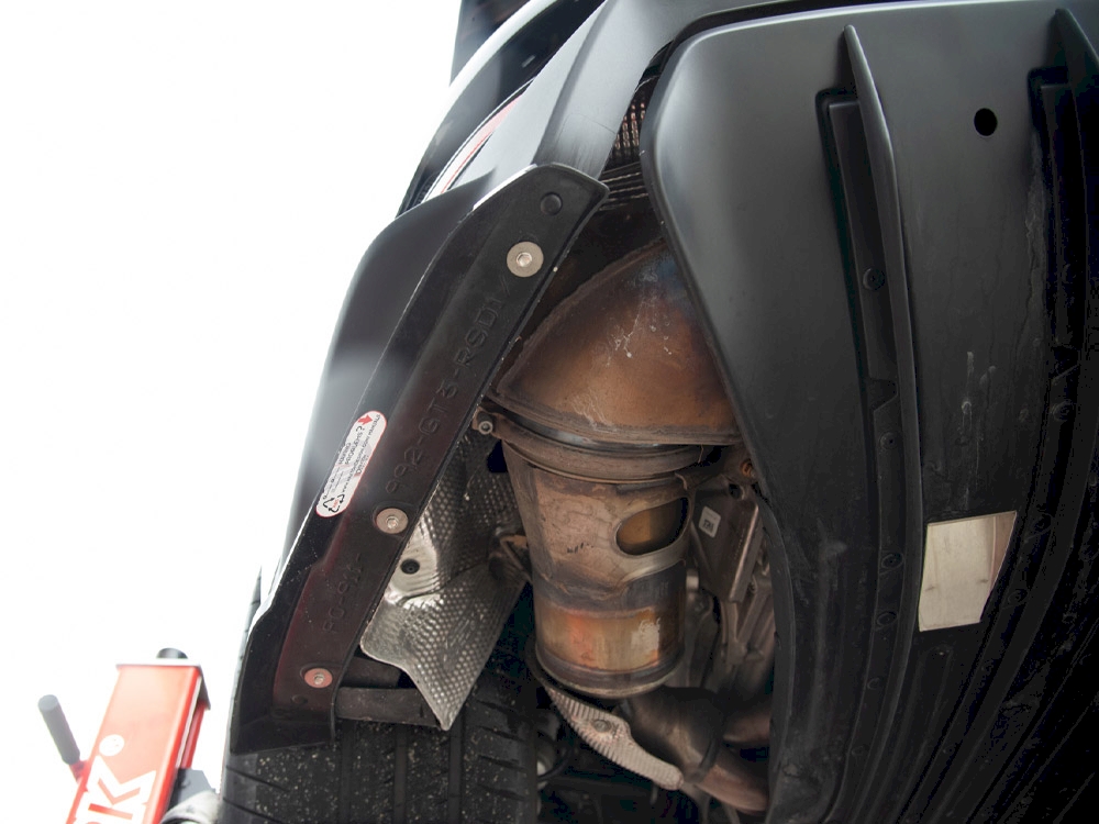 Rear Side Splitters Porsche 911 992 GT3