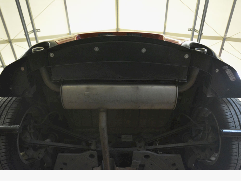 Central Rear Splitter Mini Cooper Countryman R60 Facelift