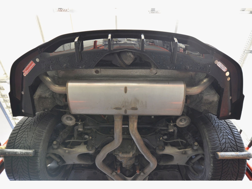 Rear Splitter (Vertical Bars) BMW X5 M-Pack F15