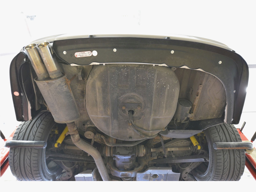 Rear Side Splitters BMW 3 Coupe E46