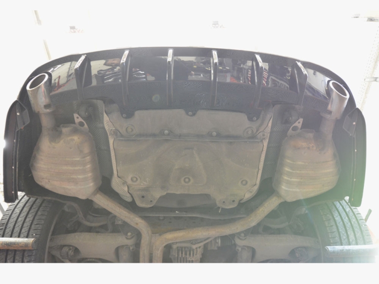 Rear Valance Audi A6 Avant C7 (Version with single exhausts on both sides)