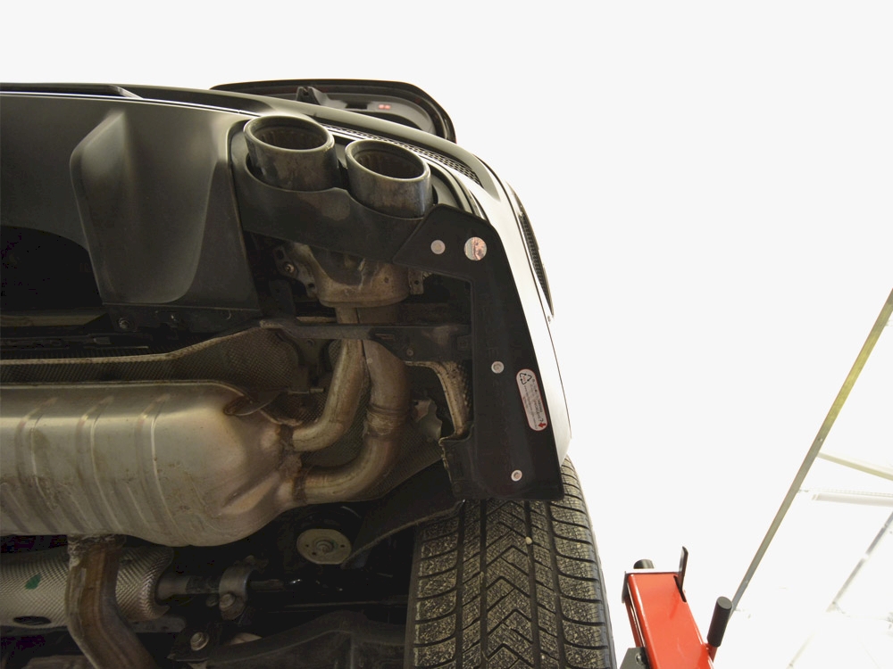 Rear Side Splitters Mercedes-AMG GLE 53 Coupe C167 / C167 Facelift