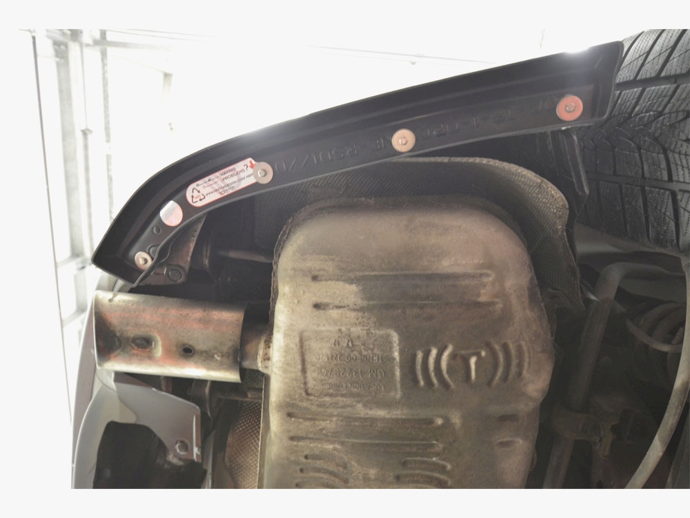 Rear Side Splitters Opel Insignia OPC-Line Mk1