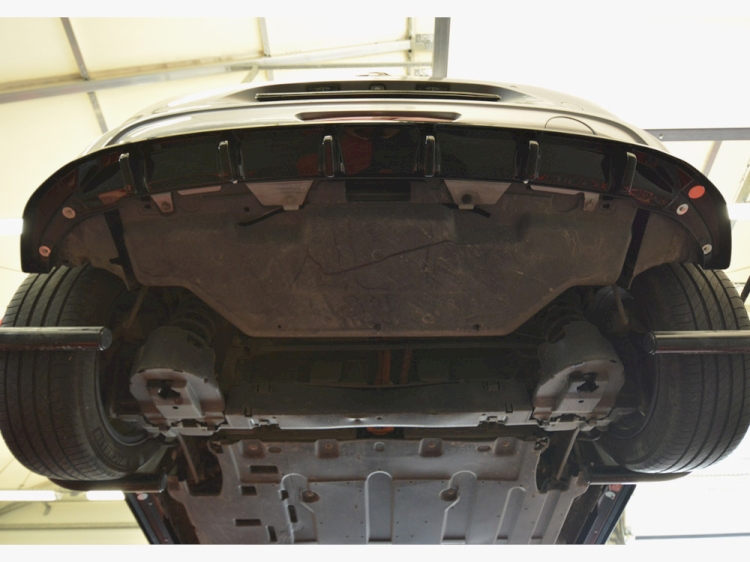 Rear Splitter (Vertical Bars) Opel Corsa F (Mk6)