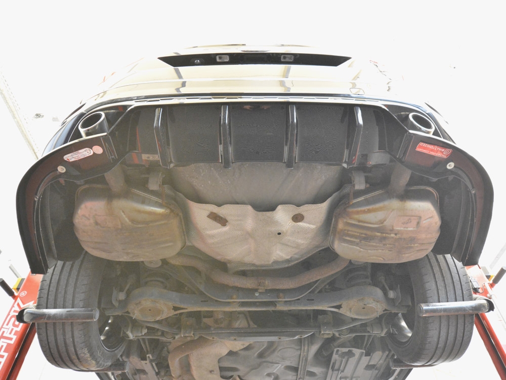 Rear Splitter (Vertical Bars) Ford Mondeo Estate ST-Line Mk4 Facelift