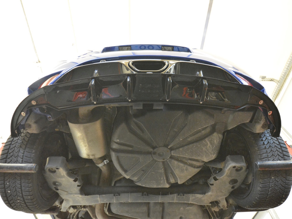 Rear Splitter (Vertical Bars) Renault Megane RS Mk3