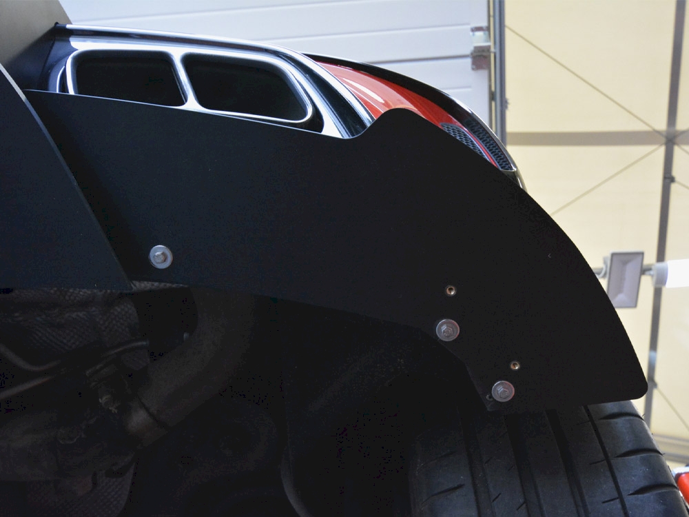 Street Pro Rear Side Splitters Mercedes-Benz A 45 AMG W176 Facelift