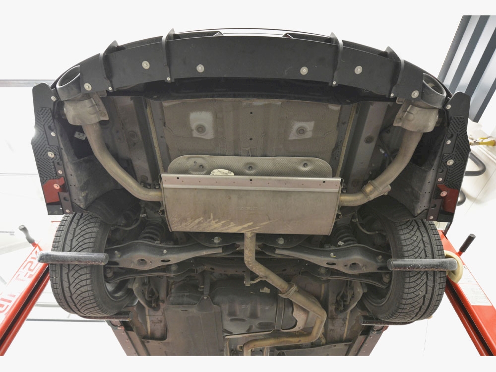 Street Pro Rear Side Splitters + Flaps KIA ProCeed GT Mk1 Facelift