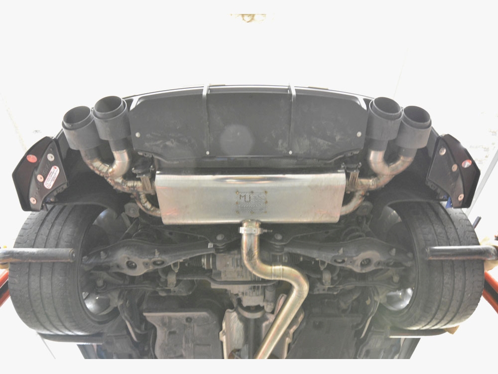 Rear Side Splitters Audi TT S 8S Facelift