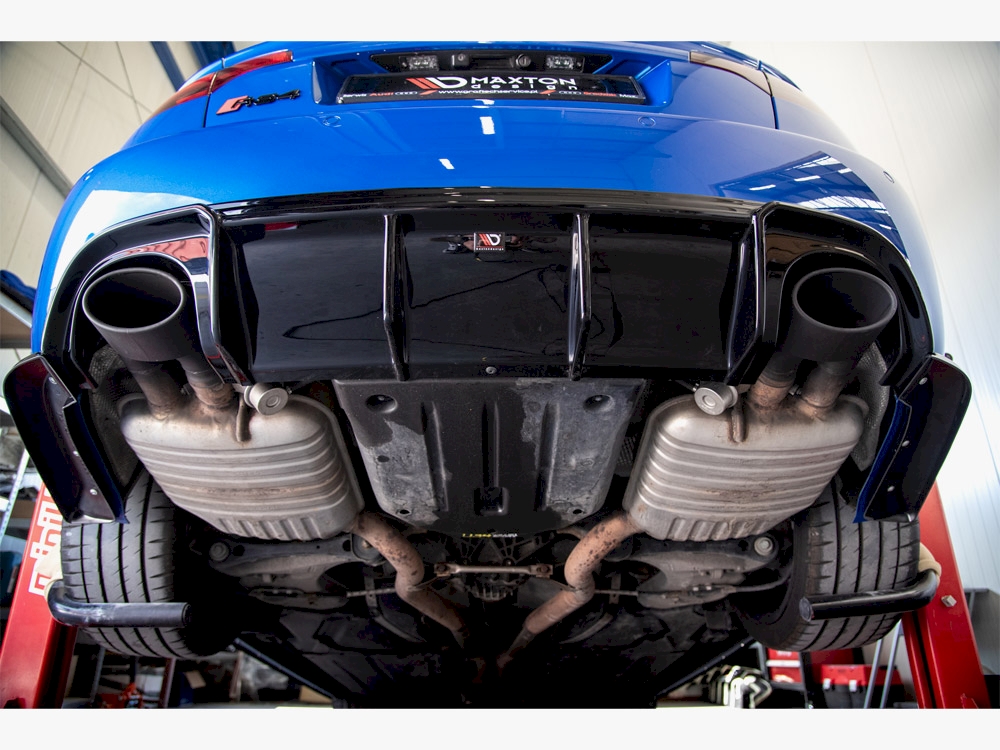 Rear Side Splitters V.2 Audi RS4 Sedan B7