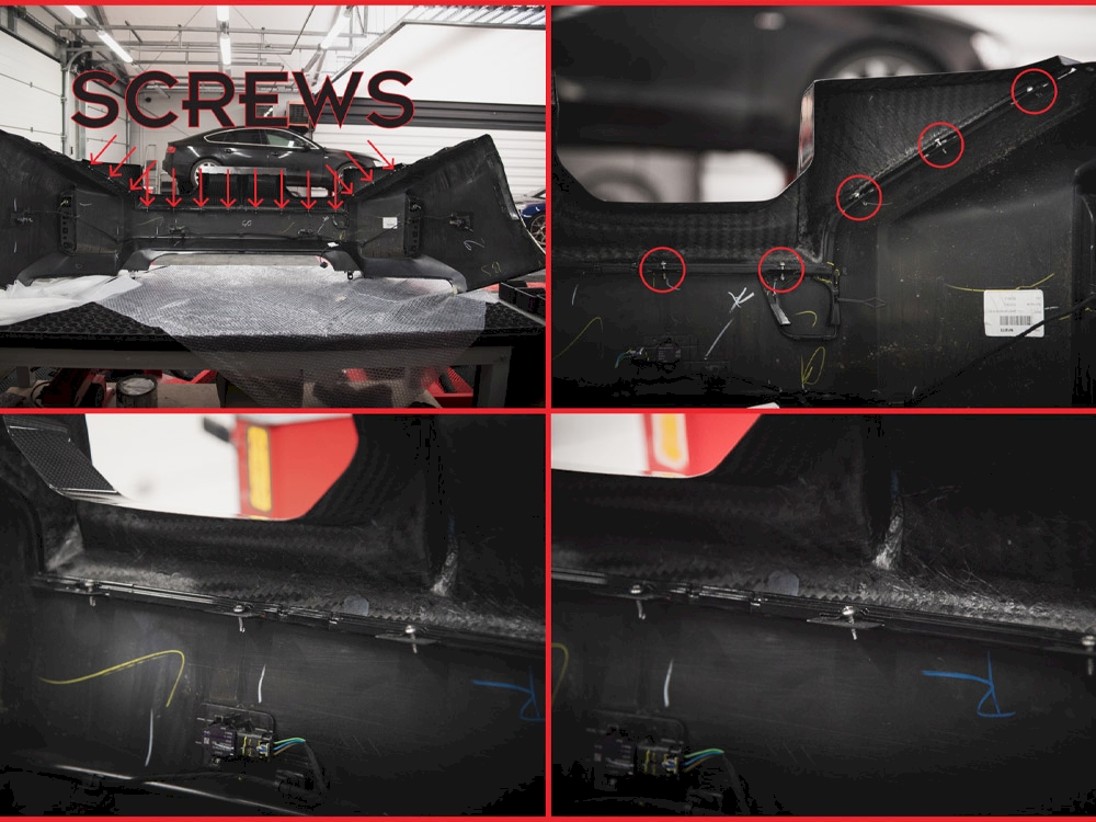 Carbon Fiber Rear Diffuser Audi RS3 8Y