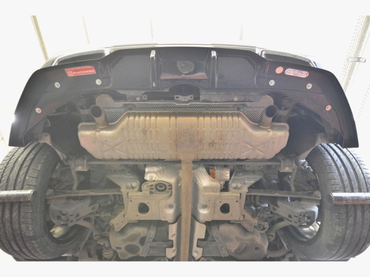 Rear Splitter (Vertical Bars) Peugeot 3008 GT-Line Mk2 Facelift