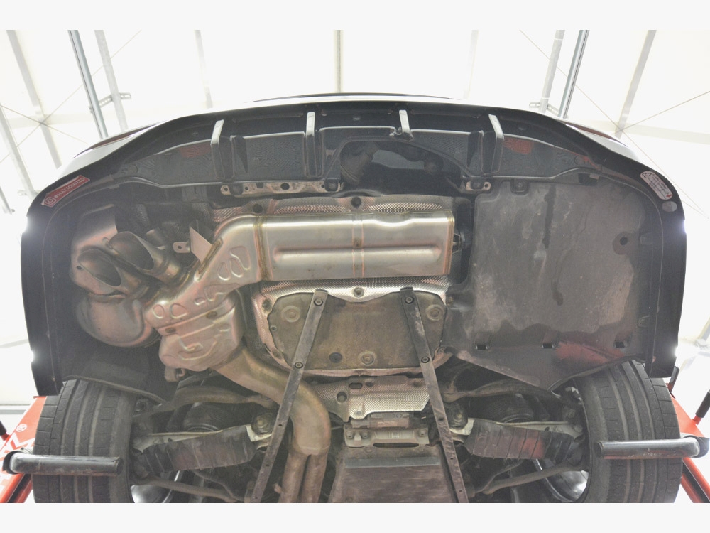 Rear Splitter (Vertical Bars) Audi A6 Allroad C8