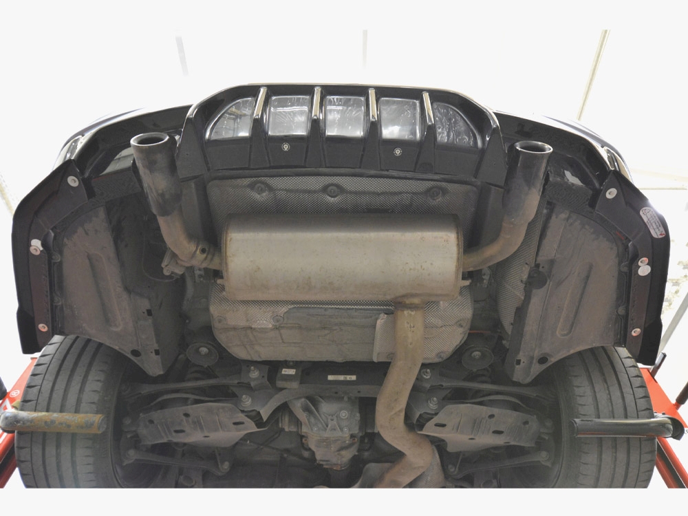 Rear Valance BMW 4 Coupe / Gran Coupe / Cabrio M-Pack F32 / F36 / F33 (Version with dual exhausts on both sides)