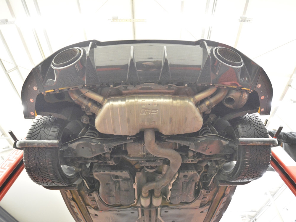 Carbon Fiber Rear Side Splitters Audi RS3 Sportback 8Y