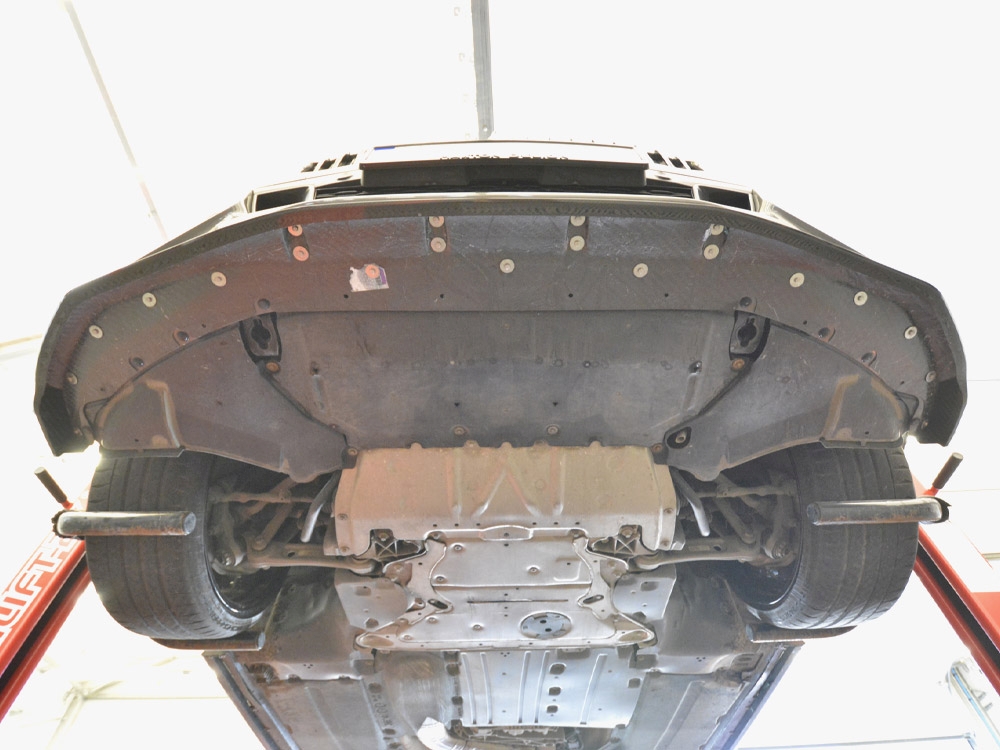 Prepreg Carbon Fiber Front Splitter + ABS Splitter BMW 7 M-Pack G11 Facelift