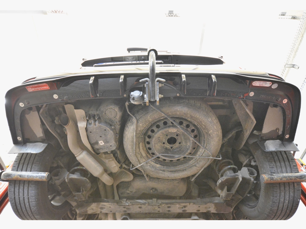 Rear Splitter (Vertical Bars) Mercedes-Benz T W420