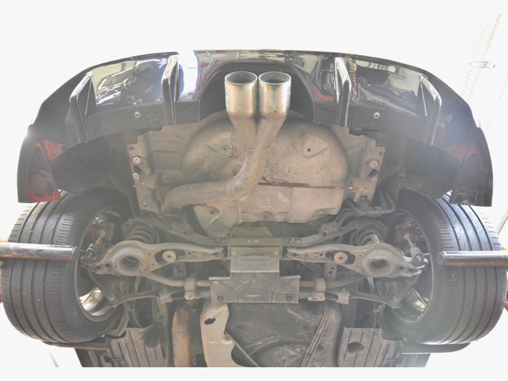 Rear Side Splitters V.2 Ford Focus ST Mk3 FL