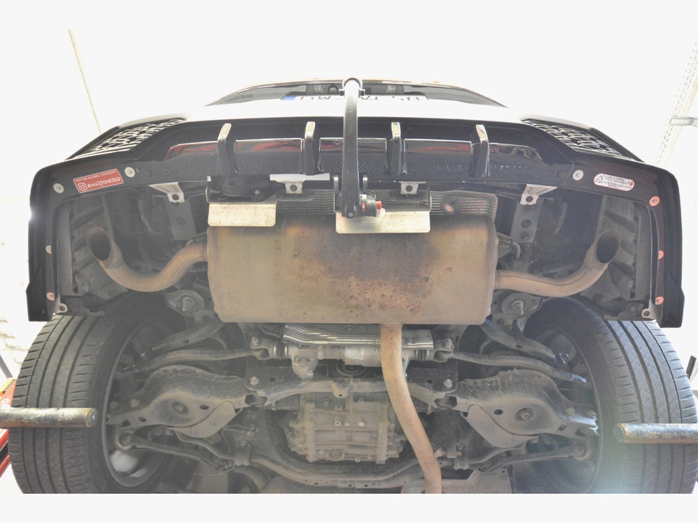 Rear Splitter (Vertical Bars) Lexus RX F-Sport Mk5