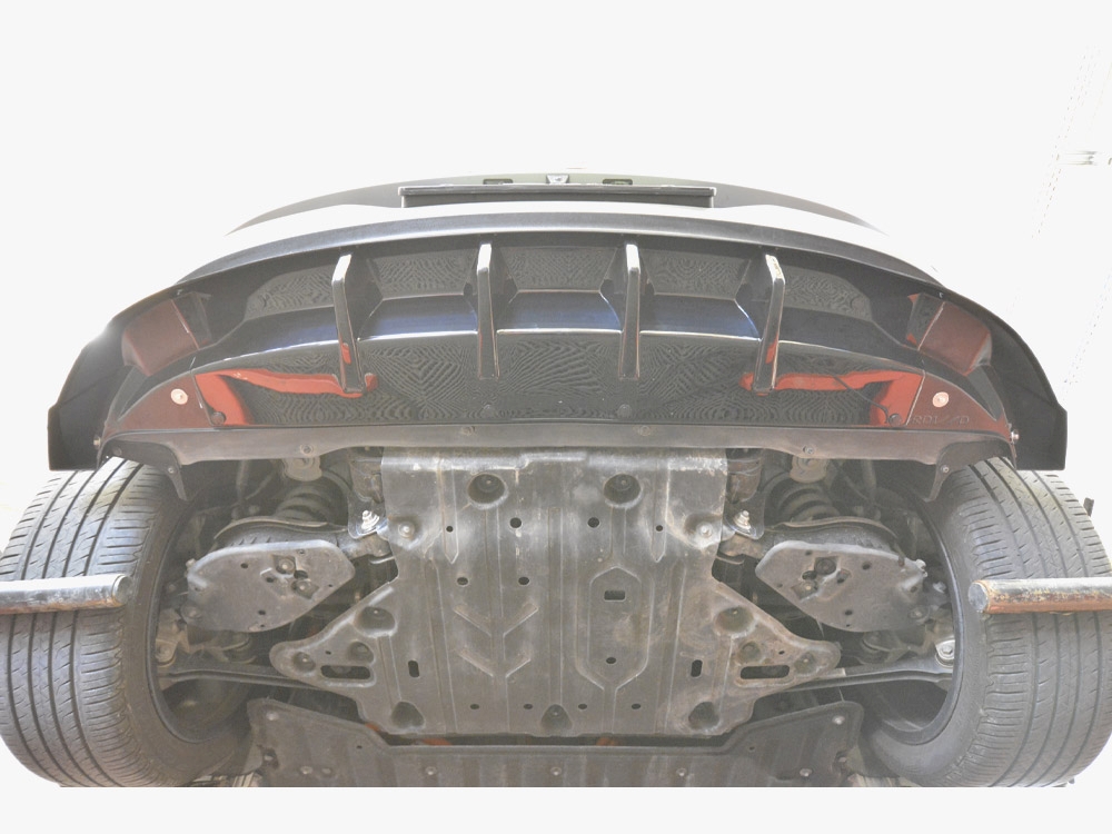 Rear Splitter (Vertical Bars) Volvo EX30 Mk1