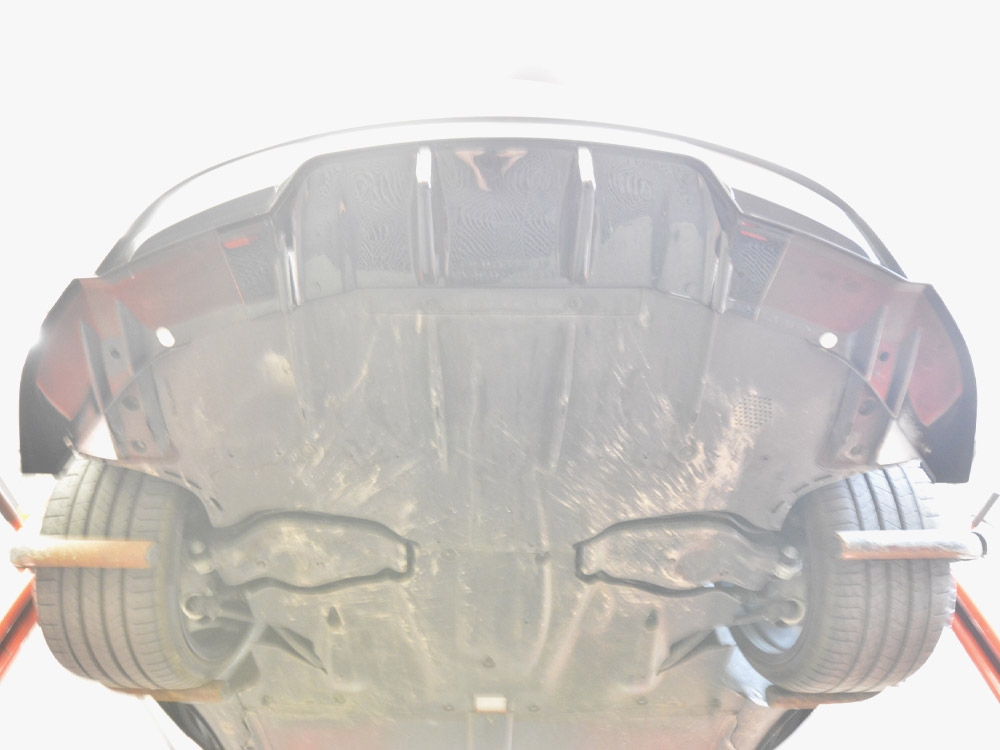 Rear Splitter (Vertical Bars) V.2 Tesla Model 3 Performance Mk1 Facelift