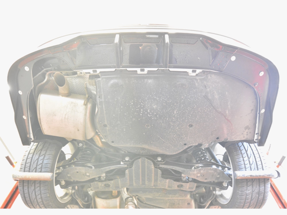 Rear Splitter (Vertical Bars) Volkswagen Passat B9