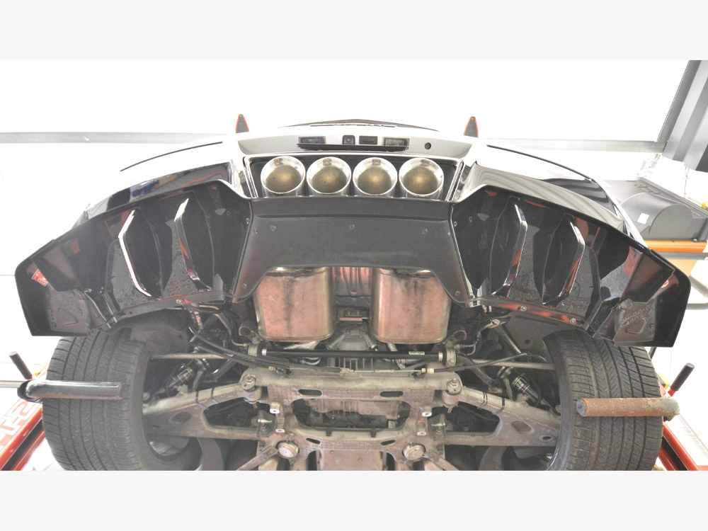 Rear Splitter (Vertical Bars) Chevrolet Corvette Z06 C7