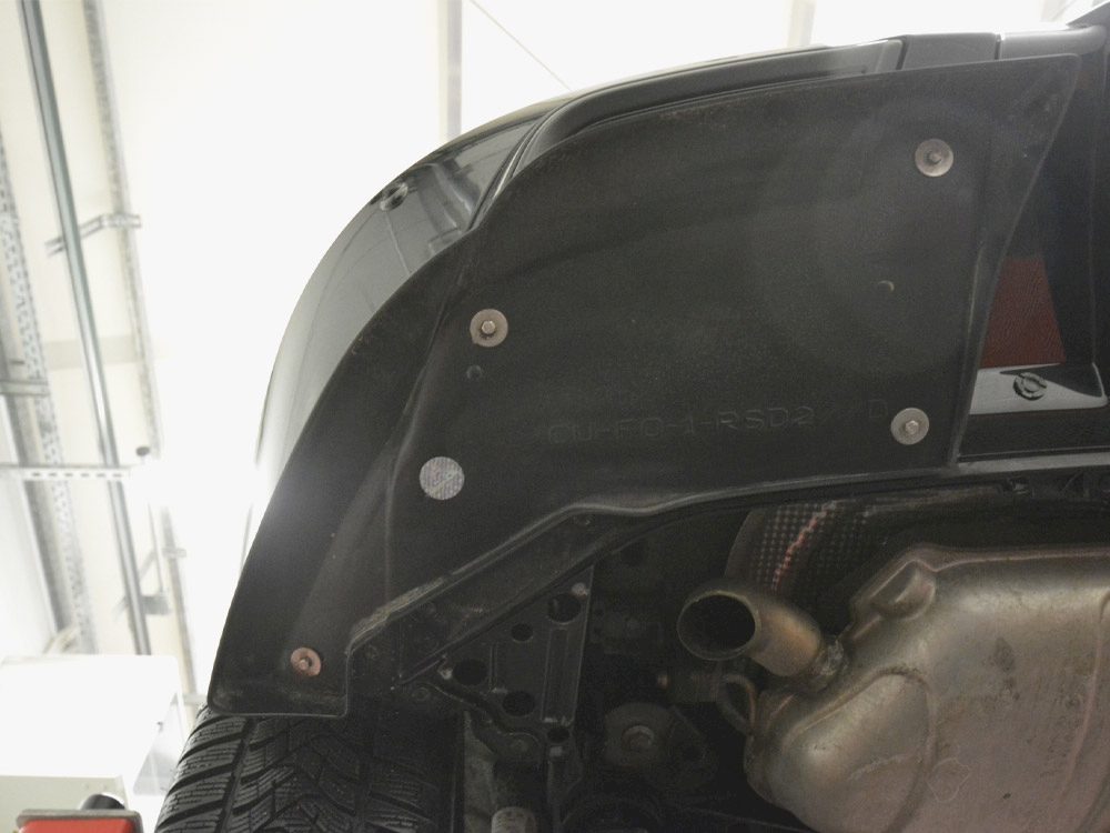 Rear Side Splitters V.2 Skoda Superb Liftback / Combi Mk3