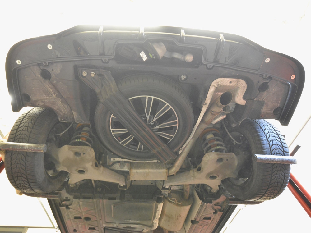 Rear Splitter (Vertical Bars) Volkswagen Multivan Long T7