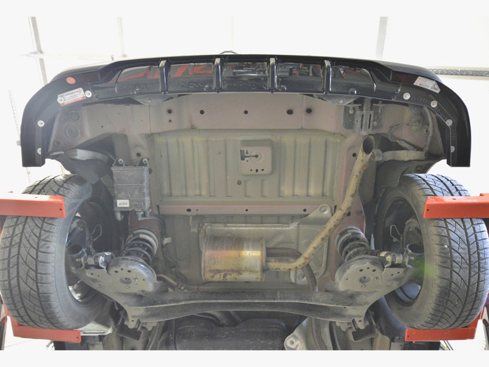 Rear Splitter (Vertical Bars) Ford Tourneo Courier Mk2