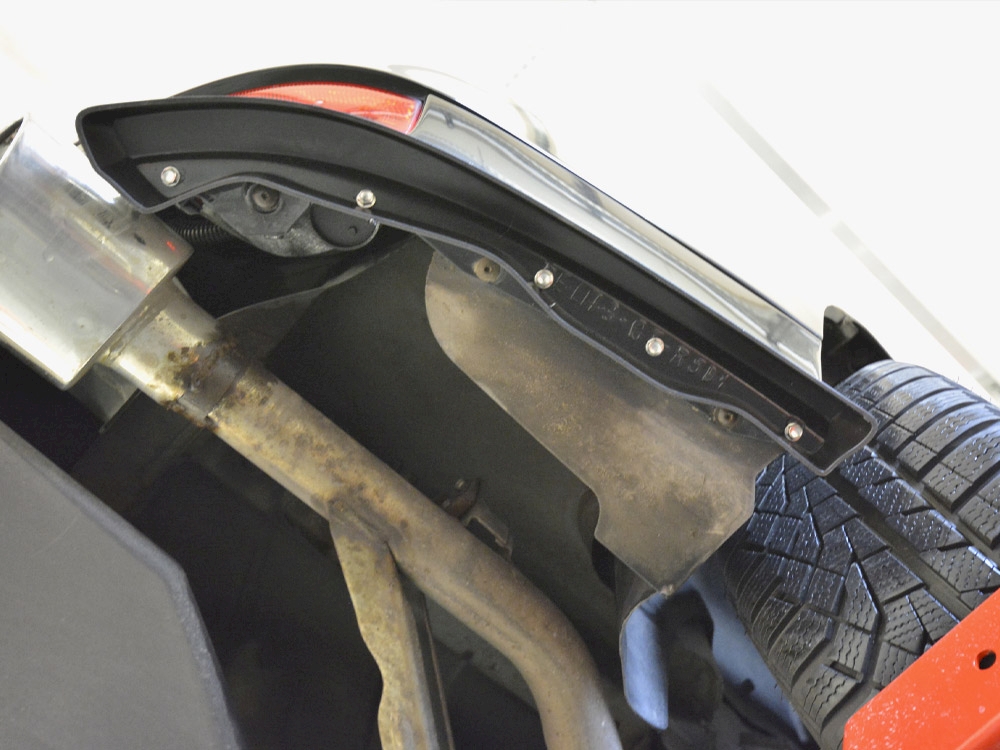 Rear Side Splitters Renault Laguna Hatchback GT Mk3