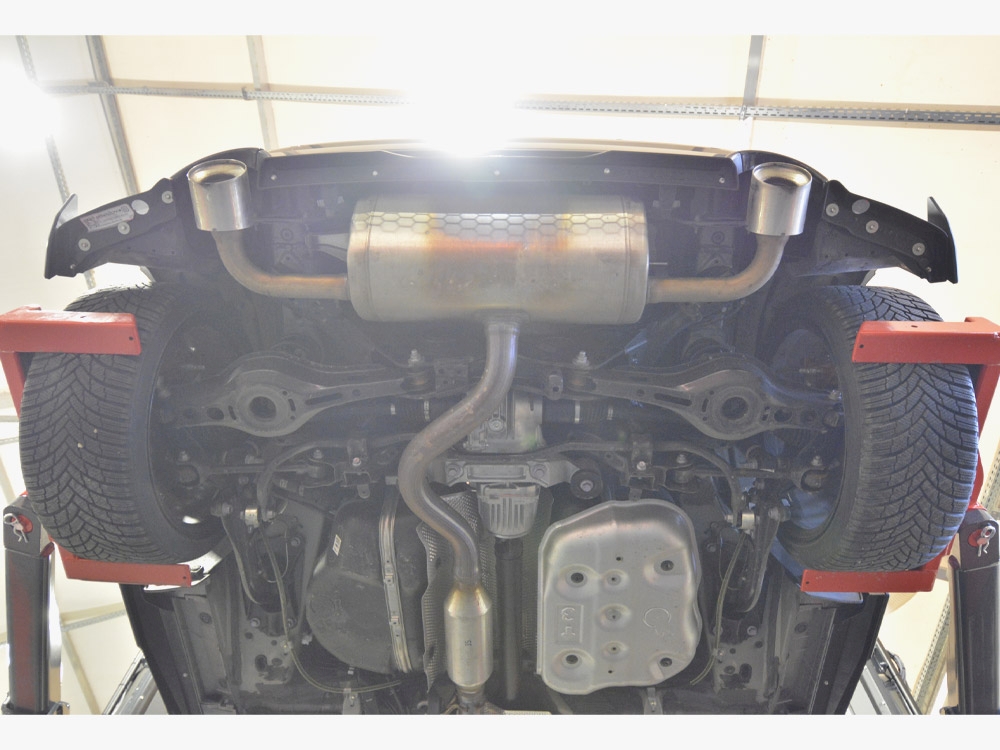 Rear Splitter Toyota GR Yaris Mk4 Facelift