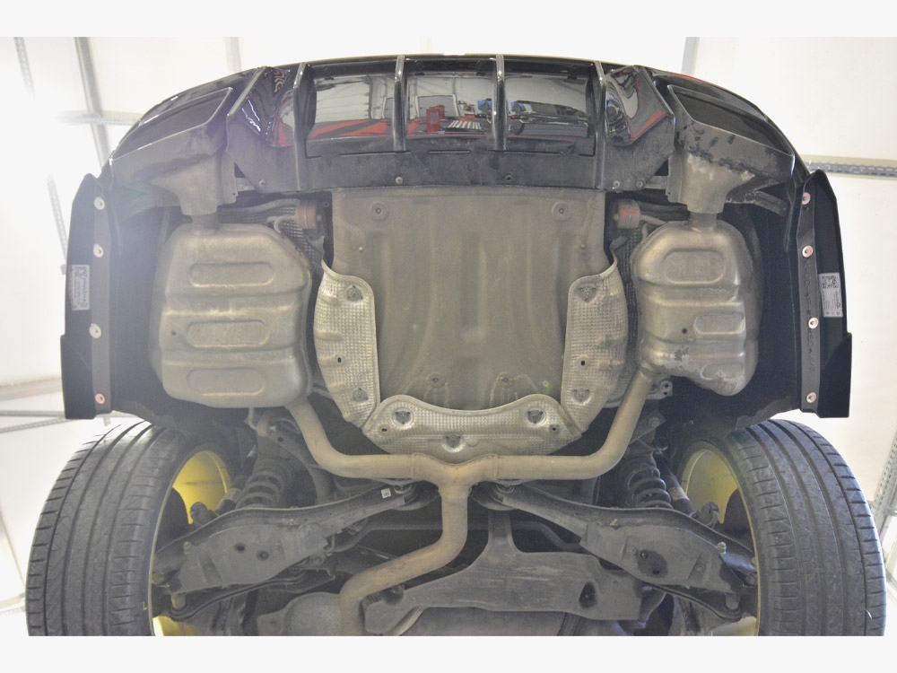 Rear Side Splitters V.8 Skoda Octavia RS Liftback / Estate Mk4 Facelift