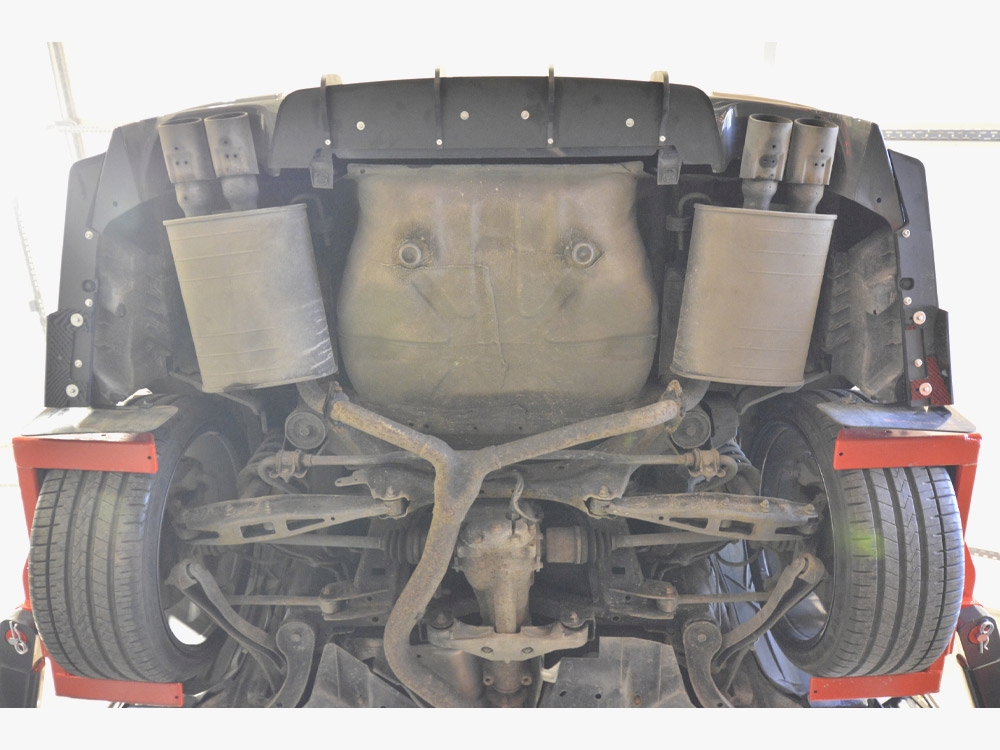 Street PRO Rear Diffuser Dodge Charger RT Scat Pack Widebody Mk3 Facelift