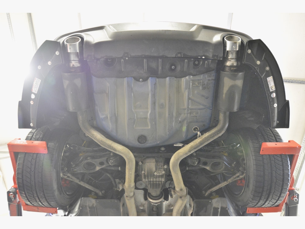 Rear Side Splitters Dodge Charger RT Scat Pack Widebody Mk3 Facelift