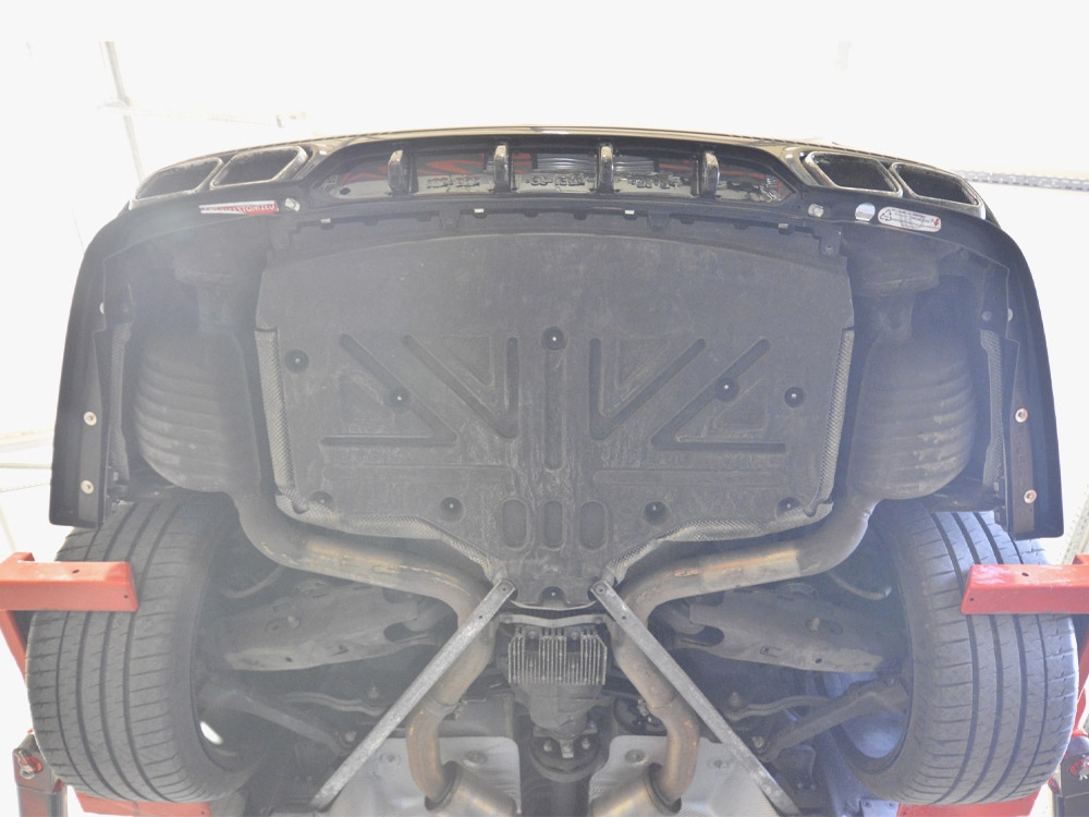 Rear Splitter (Vertical Bars) Mercedes-Benz SL 63 AMG R231