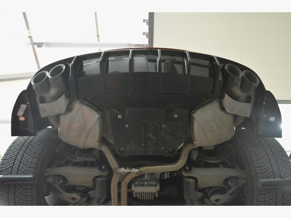 Rear Side Splitters V.2 Porsche Macan Mk1