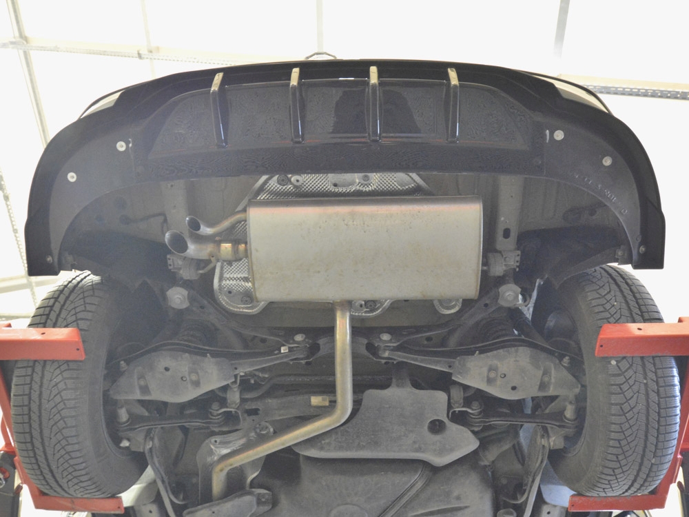 Rear Splitter (Vertical Bars) Volkswagen Tiguan Mk3